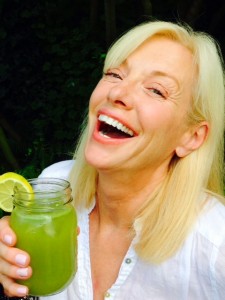 Yummy green juice goddess