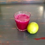Purple passion juice for lowering cholesterol