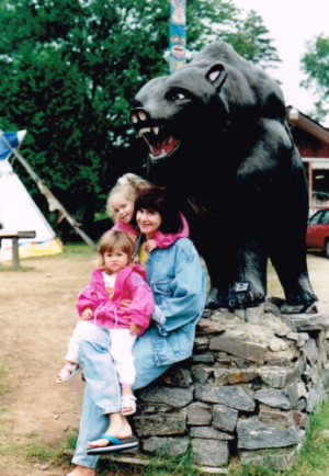 Joan Webster and daughters Kelsey and Ali