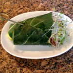 Raw Collard Wrap grab and go