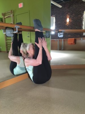 lady at the barre