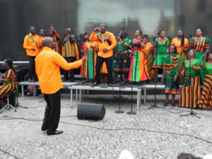 Zambian gospel choir
