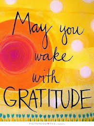 wake with gratitude