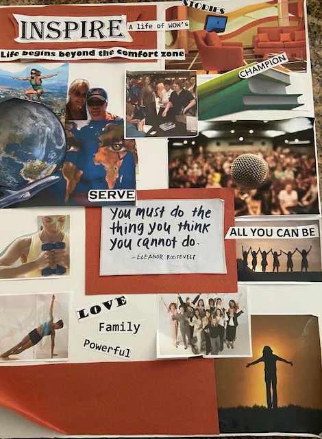 Vision boards help you manifest what you want - Red Shoe Zone